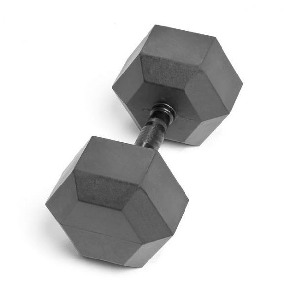 Element Virgin Rubber Hex Dumbbell Set 55 75 lb AKFIT Fitness Specialty Store