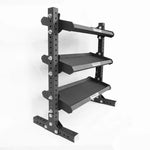 Iron Bull HDR Hex Dumbbell/Kettlebell Rack 42" | 3-Tier