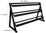 YORK® 3-TIER ANGLE Dumbbell Rack