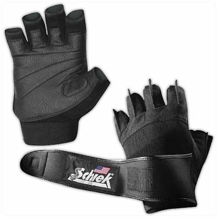 Platinum Gel Lifting Gloves with Wrist Wraps - Black