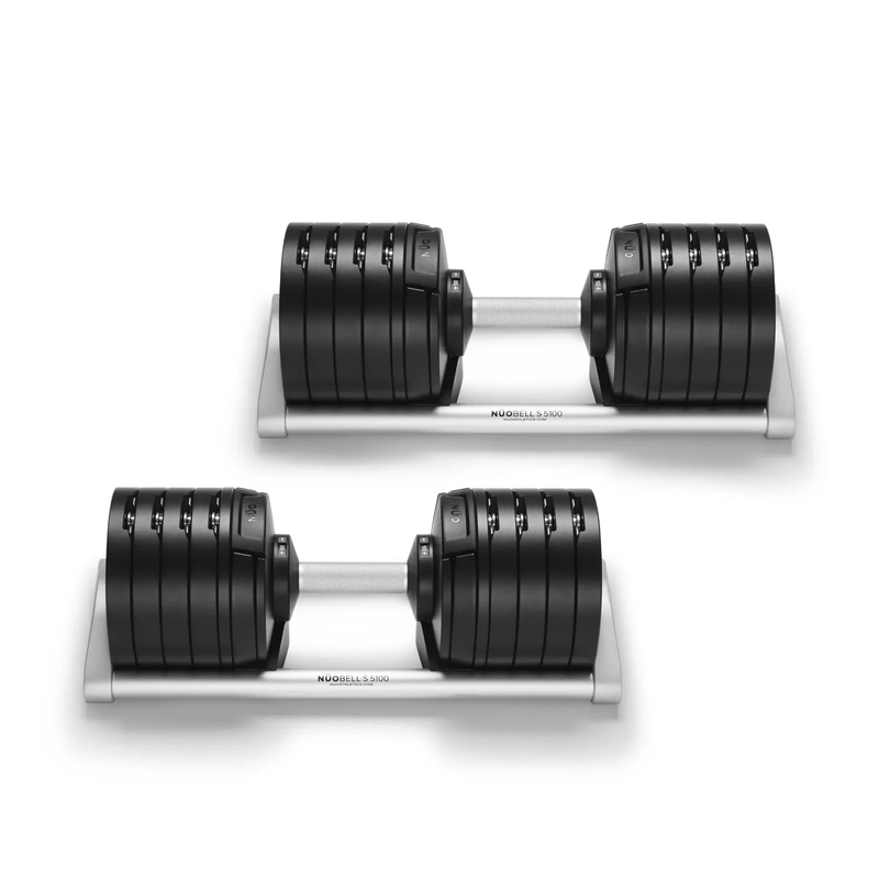 Nuobell 5-100lb Adjustable Dumbbell Pair - Classic