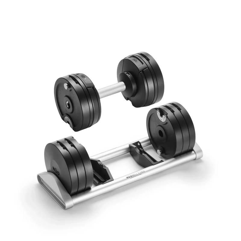 Nuobell 5-100lb Adjustable Dumbbell Pair - Classic