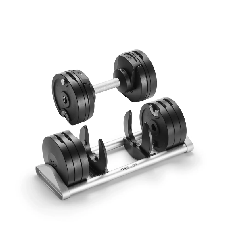 Nuobell 5-100lb Adjustable Dumbbell Pair - Classic