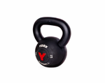 YORK® Rubber Coated Cast-Iron Kettlebells 5-50 lb