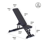 Bells of Steel Buzz-Saw Adjustable Bench