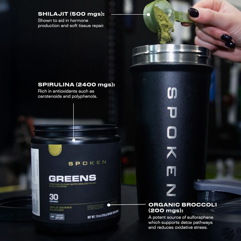 Spoken Greens 200g - Wild Berry