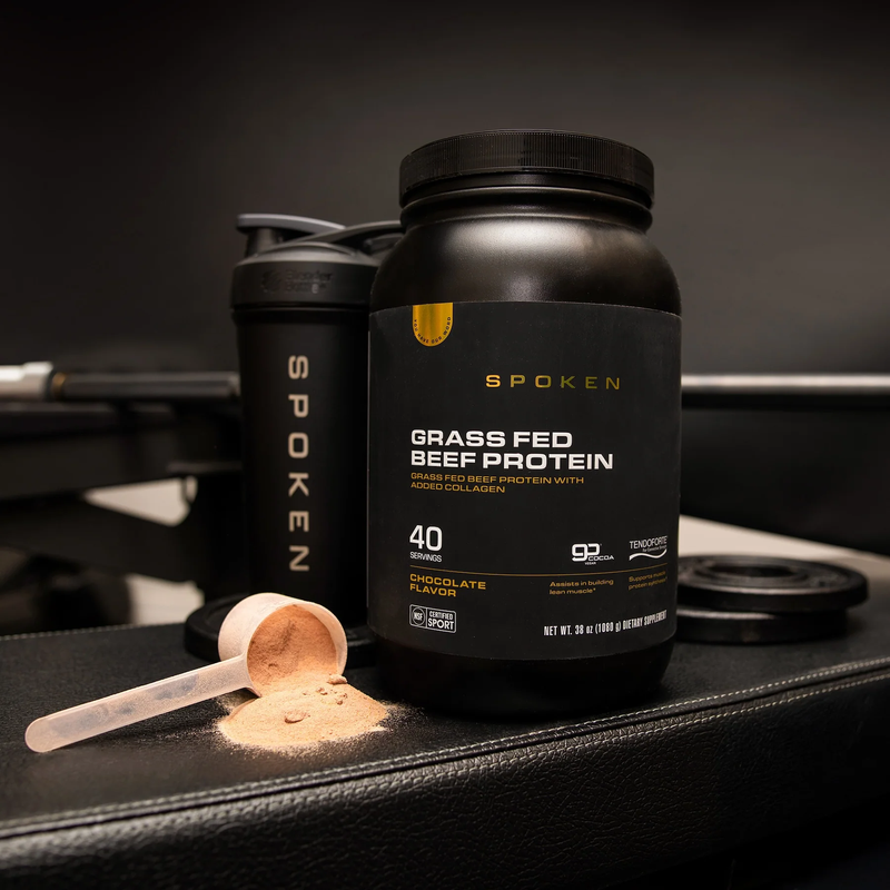 Spoken Grass Fed Whey Protein Chocolate 880g