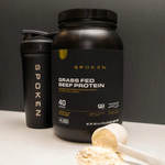 Spoken Grass Fed Whey Protein Vanilla 840g