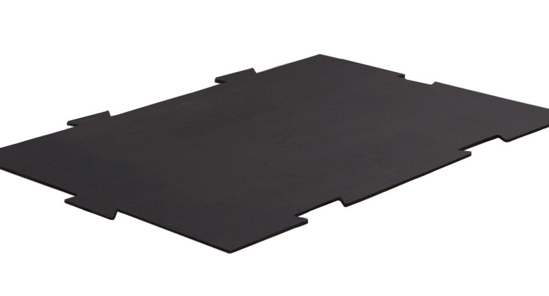 AKFIT Black Athletic Flooring 16.6" x 23.5" 6MM - 9PC PACK