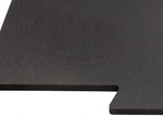 AKFIT Black Athletic Flooring 16.6" x 23.5" 6MM - 9PC PACK