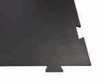 AKFIT Black Athletic Flooring 16.6" x 23.5" 6MM - 9PC PACK