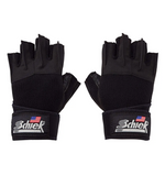 Schiek 540 Platinum Lifting Gloves with Wrist Wraps