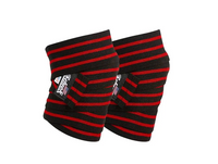 Schiek Heavy Duty Knee Wraps - Black & Red