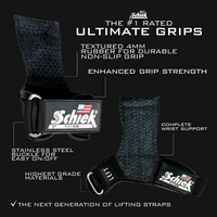 Schiek 1907 Platinum Edition Ultimate Grips - Black