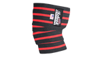 Schiek Heavy Duty Knee Wraps - Black & Red