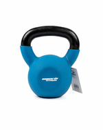 10-30lb Pairs - Matte Neoprene Kettlebell Set with Storage Rack