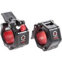 LockJaw Pro 2'' Olympic Collars Black/Red pairs