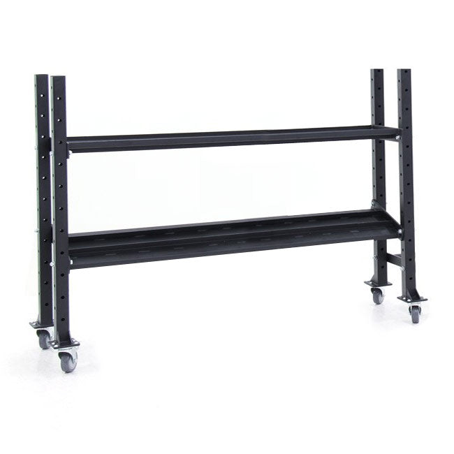 XM 2 Tier Kettlebell/Dumbbell Storage Rack - 6ft