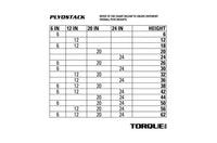 Torque Plyostack™ Individual or Set 6-24"