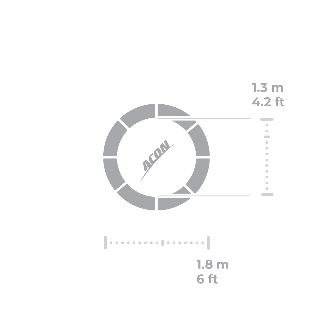 ACON Air 6ft Solo Trampoline