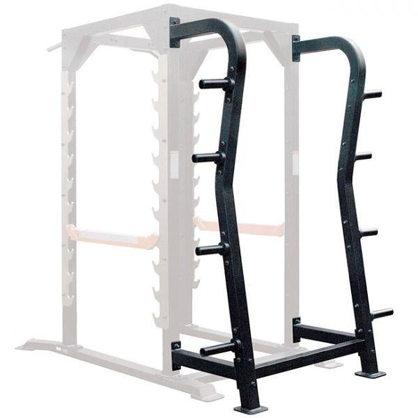 Iron Power Cage Plate Rack Option Add On