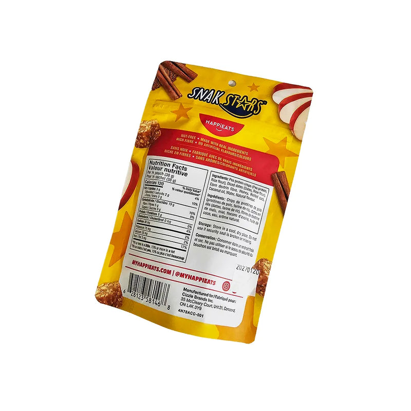 Snak Stars Sport Bites - Apple Cinnamon - Single