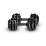 SOLE Adjustable Dumbbell 10–55 lb Set