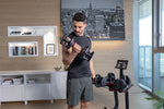 SOLE Adjustable Dumbbell 5–80 lb Set