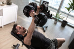 SOLE Adjustable Dumbbell 10–55 lb Set
