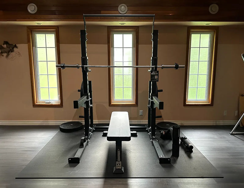 Featured Customer Home Gym Install - Torque LSR Squat Rack Package