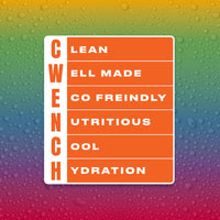 Cwench Sports Drink 500 ml - Rainbow Swirl