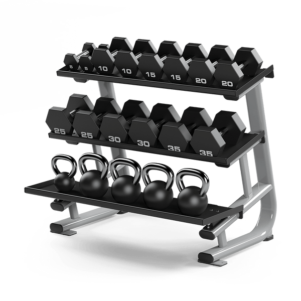 Magnum Studio Flat-Tray Dumbbell Rack