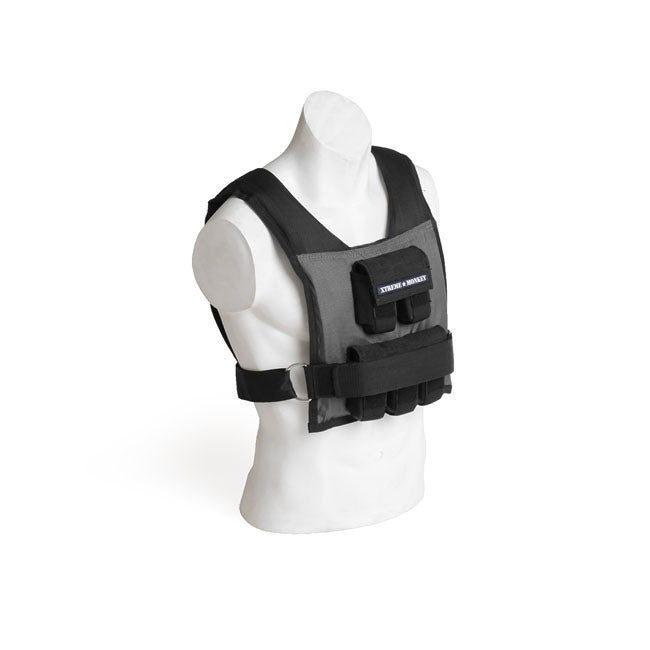 XM Fitness Adjustable Commercial Weighted Vest 25 to 55 lbs