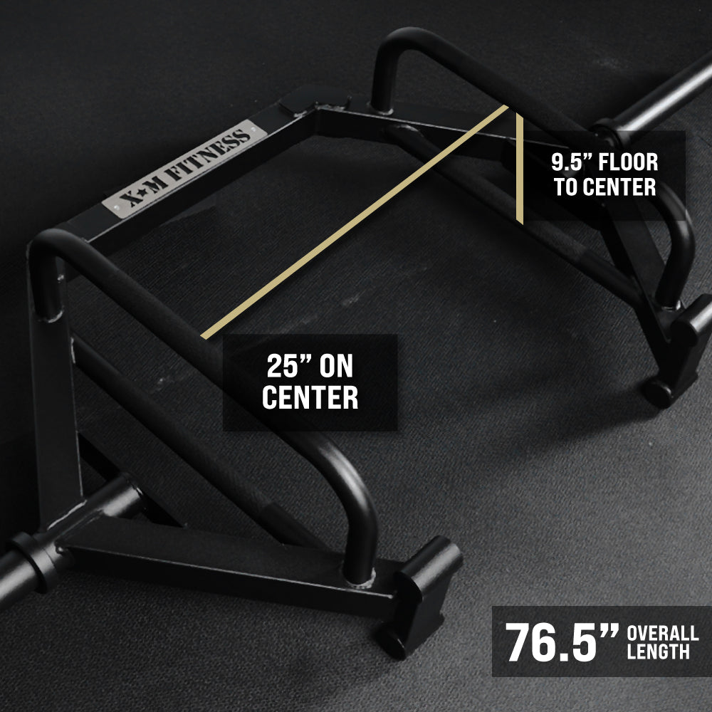 XM Step Through Olympic Hex Trap Bar