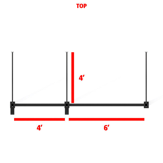 XM Fitness 10-4 Wall Mount Rig V1