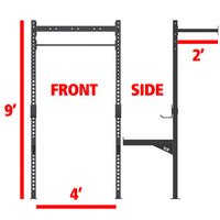 XM Fitness 4-2 Wall Mount Rig V2