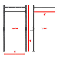 XM Fitness 4-4 Wall Mount Rig V1