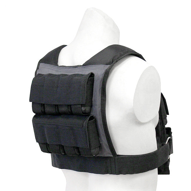 XM Fitness Adjustable Commercial Weighted Vest 25 to 55 lbs