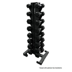 Torque Vertical Dumbbell Rack - 8 Pair (High Wear Black)